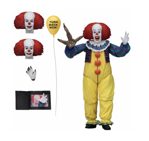 NECA 7' Scale Ultimate Action Figure IT 1990 Pennywise