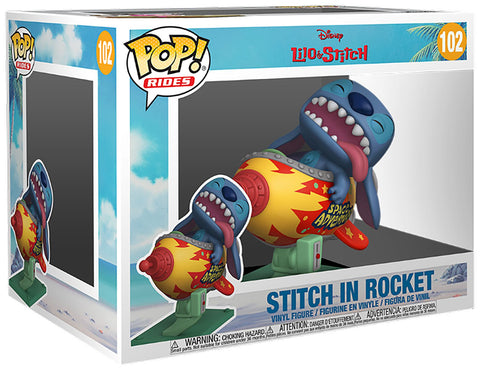 Stitch in Rocket - Funko POP! Rides