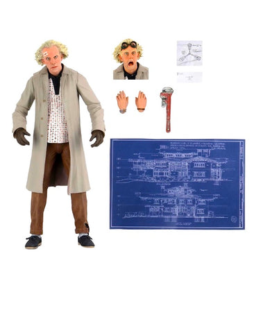NECA 7" Scale Ultimate Action Figure Doc Brown