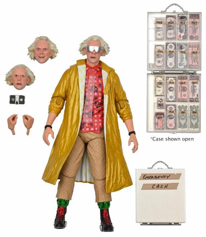 NECA 7" Scale Ultimate Action Figure Back to the Future Part 2 Doc Brown