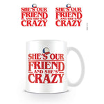 STRANGER THINGS (SHES OUR FRIEND) MUG