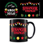 STRANGER THINGS 4 (FAIRY LIGHTS) BLACK MUG