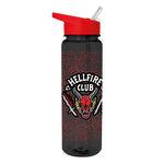 STRANGER THINGS 4 (HELLFIRE CLUB) PLASTIC DRINKS BOTTLE