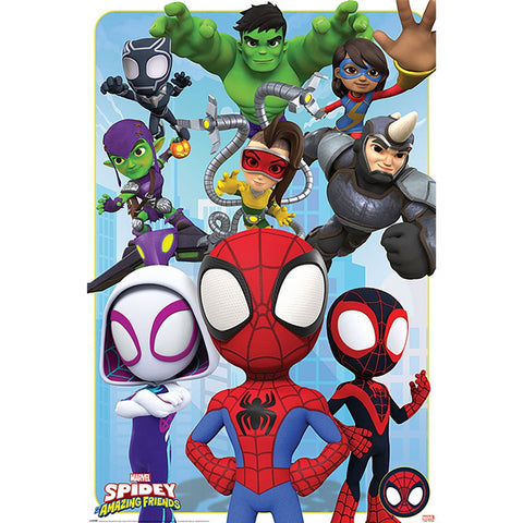 SPIDEY AND HIS AMAZING FRIENDS (GOODIES AND BADDIES) MAXI POSTER