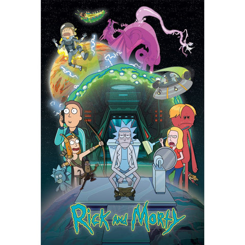 RICK AND MORTY (TOILET ADVENTURE) MAXI POSTER