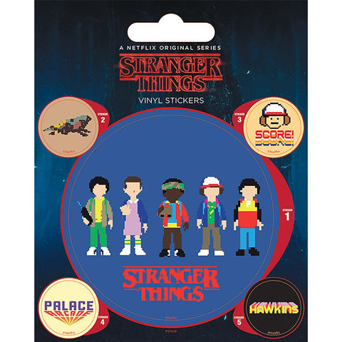 STRANGER THINGS (ARCADE) STICKERS