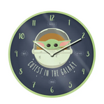 Star Wars: the Mandalorian (Cutest in the Galaxy) Clock