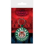 STRANGER THINGS (HAWKINS HIGH SCHOOL) WOVEN KEYCHAIN