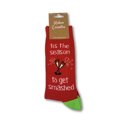 Unisex Tis The Season To Get Smashed Socks